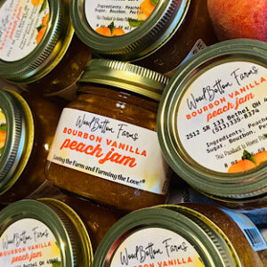 Bourbon Vanilla Peach Jam