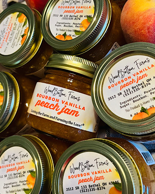 Bourbon Vanilla Peach Jam