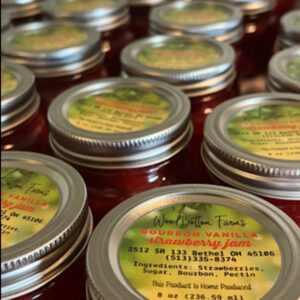 Bourbon Vanilla Strawberry Jam