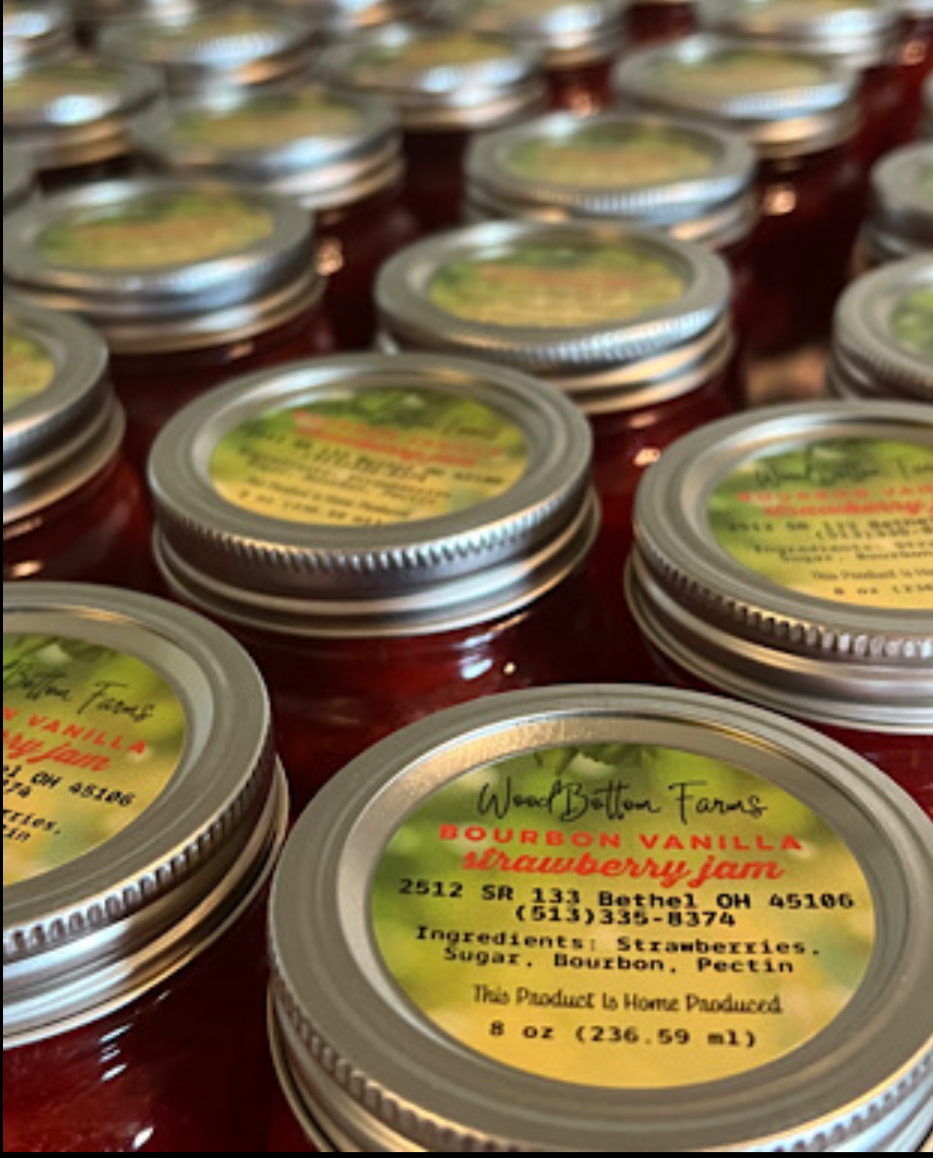 Bourbon Vanilla Strawberry Jam